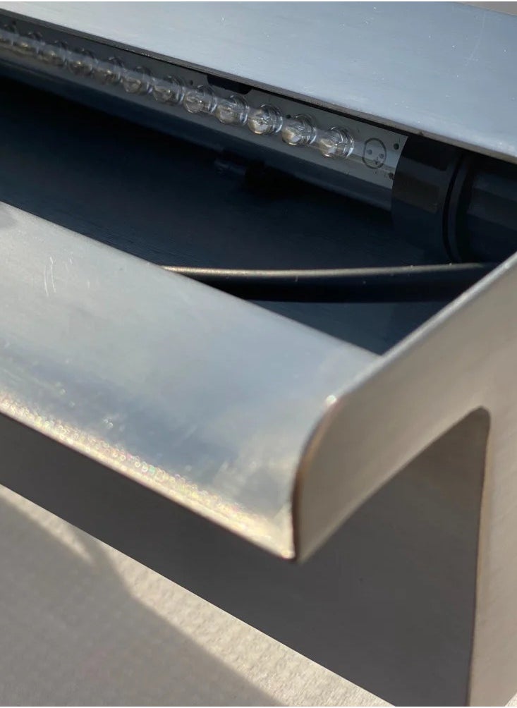 Radiant Stainless Steel Waterfall Estuary Open Wall Free ( without light )  - Image 2