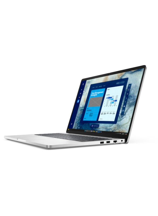 DELL Pro 16 Laptop With 16 Inch Full HD (1920x1080) Display, Intel Core Ultra 7 255U vPro Processor/16GB RAM DDR5/512GB SSD/Windows 11 Pro/ English/Arabic Silver - Image 2