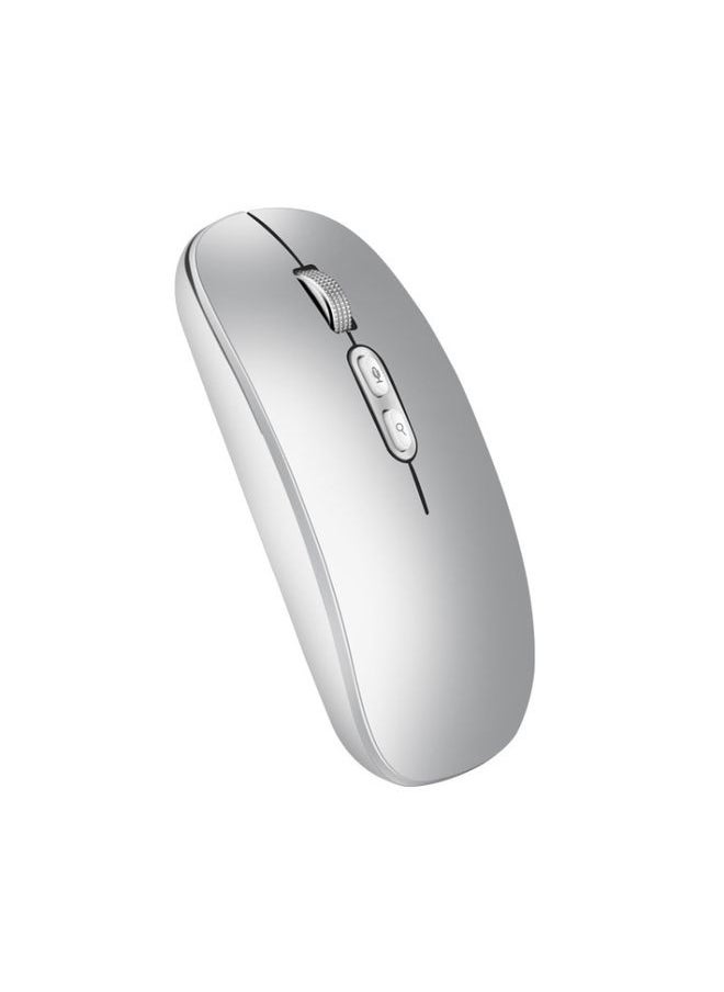 NIBEMINENT - M103 1600DPI 5 Keys 2.4G Wireless Mouse Charging Ai Intelligent Voice Office Mouse, Support 28 Languages(Gray) - Image 1