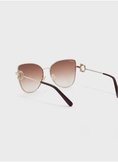 FERRAGAMO Cat Eye Oversized Sunglasses  - Image 2