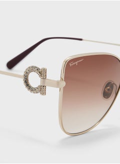 FERRAGAMO Cat Eye Oversized Sunglasses  - Image 3