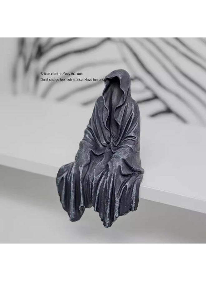 Mysterious Black Man Ring King Sitting Position Dark Desktop Decoration Hand-made Doll Model Wholesale-Color:Large Quantity, Contact Customer Service  - Image 2