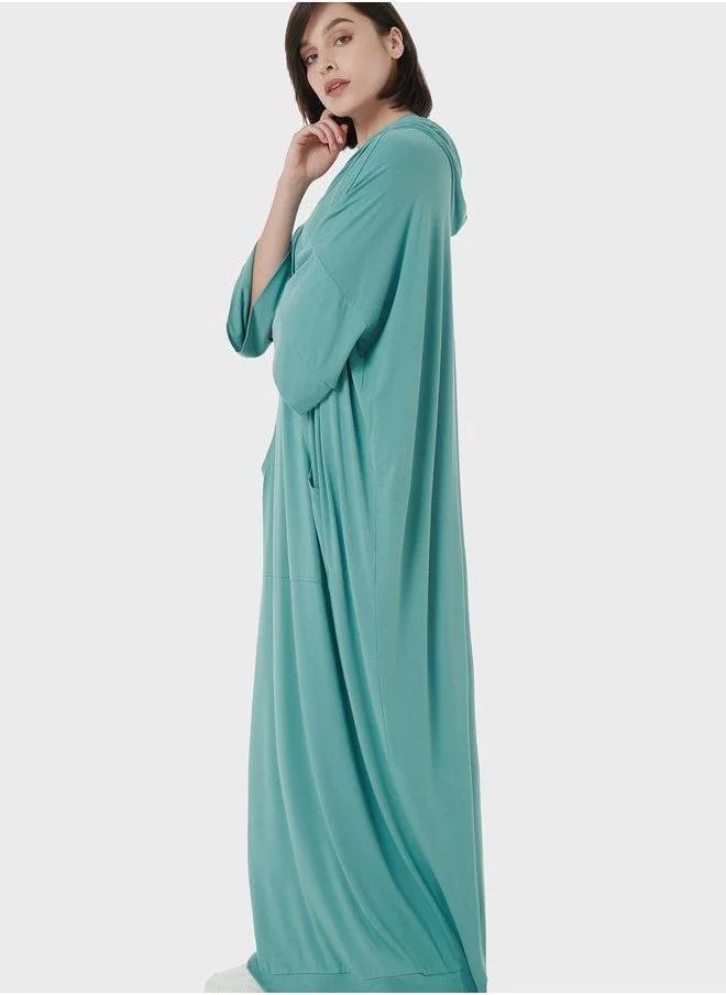 leem Kangaroo Pockets Kaftan