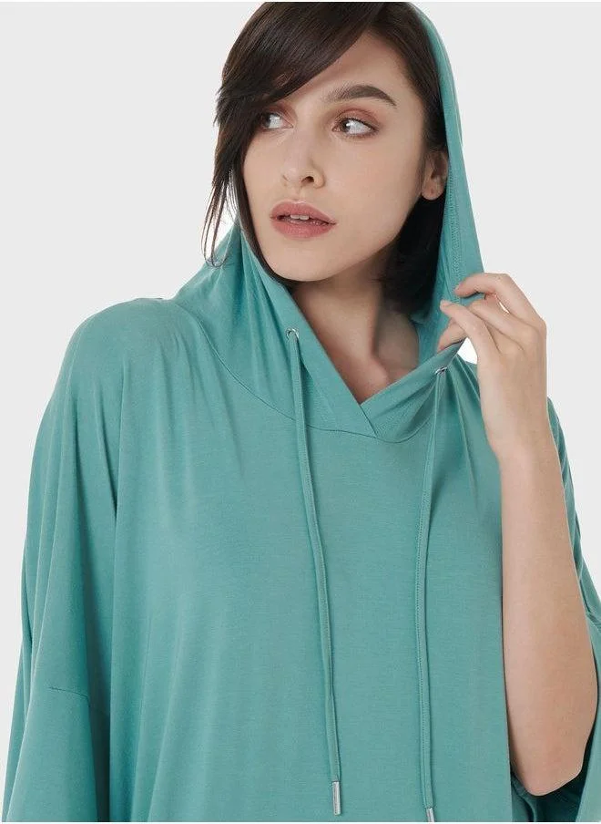 leem Kangaroo Pockets Kaftan