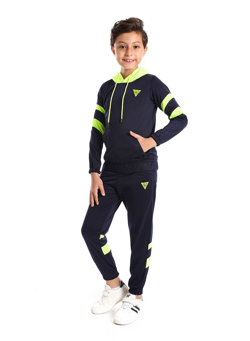 Caesar Boys Training Suit With Pocket. - Image 2