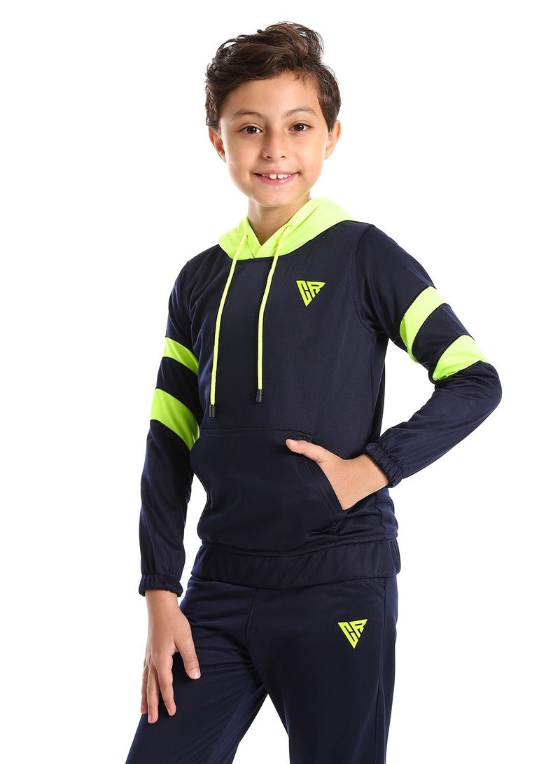 Caesar Boys Training Suit With Pocket. - Image 3