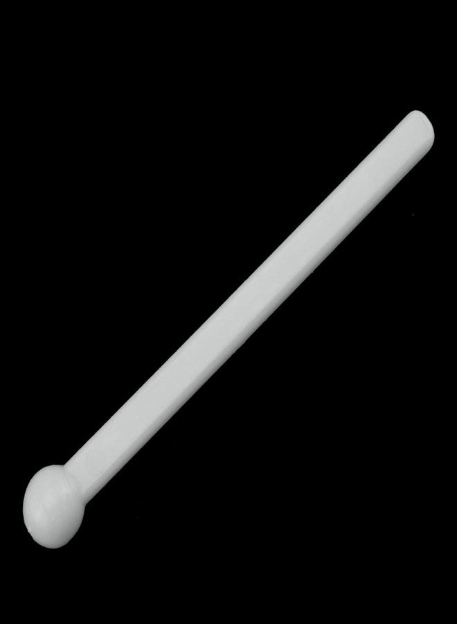 MEETOOT 50pcs 0.15ml Static-Free Micro Scoop Mini Milligram Measuring Spoons, White - Image 4