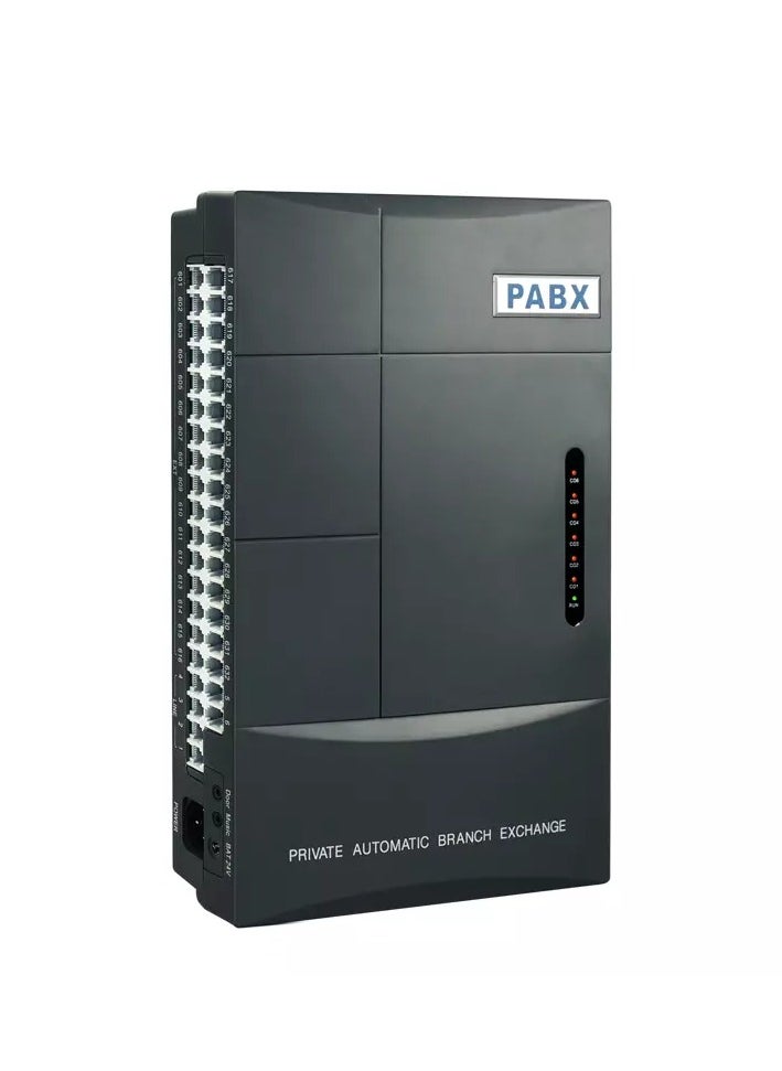 Verimax PABX Telephone System CS+632-432 – 4 CO Lines & 32 Extensions – Professional PBX for Office and Business Communication  - Image 1