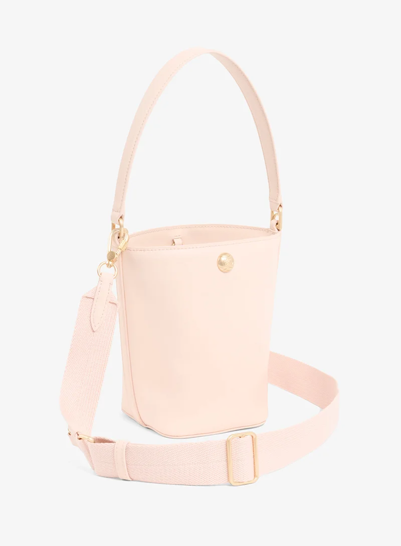 Lacoste  Small Tennis Bliss leather bucket bag for Women | Best Price UAE
