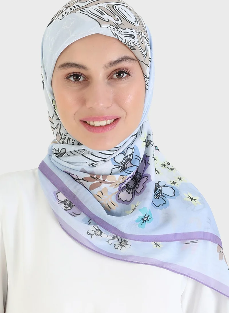 Tuva Shawl by Modanisa Lightweight Shawl
