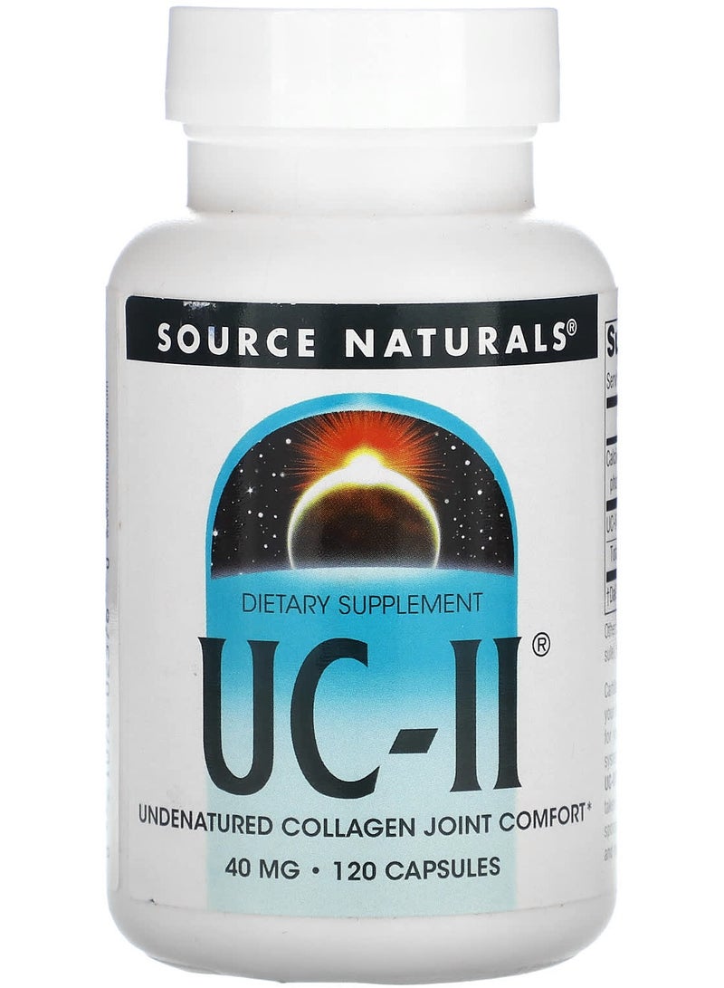Source Naturals UC-II, 40 mg, 120 Capsules