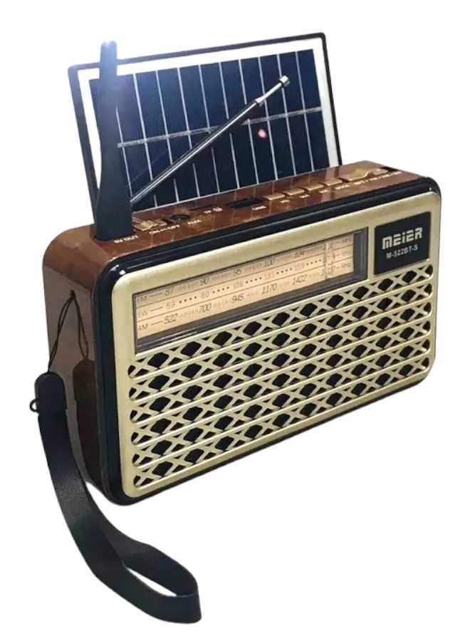ماير راديو يعمل بالطاقة الشمسية FM AM SW 3 نطاقات USB/TF - Image 2