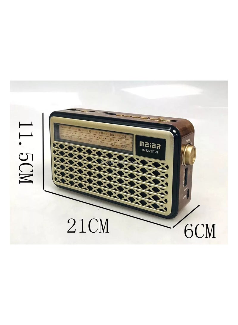 ماير راديو يعمل بالطاقة الشمسية FM AM SW 3 نطاقات USB/TF - Image 3