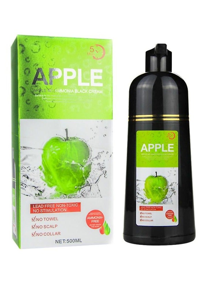 ابل  كريم صبغ لون الشعر بخلاصة أعشاب التفاح بدون أي آثار جانبية شامبو للشعر الأبيض - Image 3