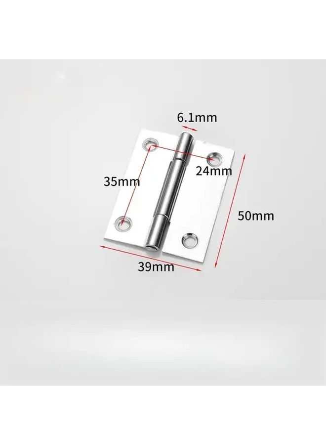 Heavy Duty Stainless Steel Butt Hinges 60x88mm Rust Proof Noise Reduction Set Of 8 - Image 3
