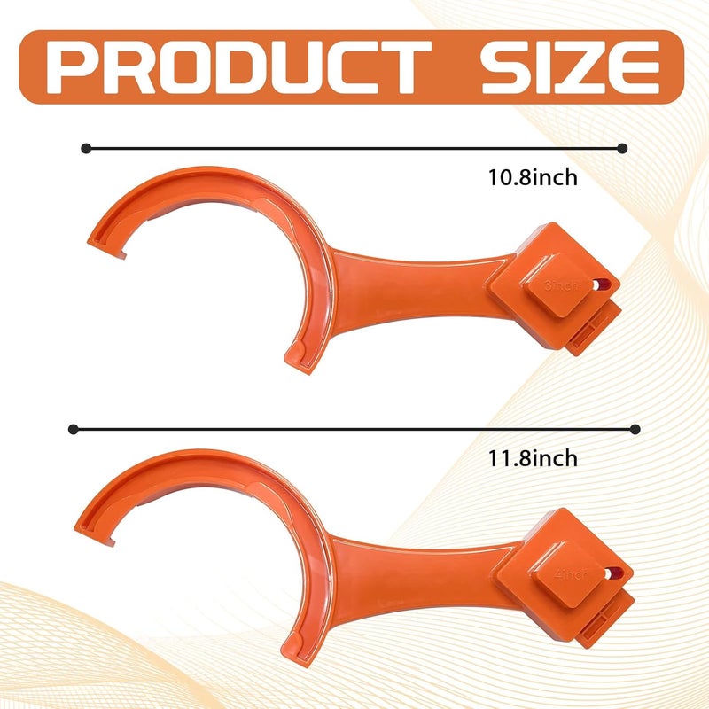 pvotawp 2-in-1 RV Sewer Hose Support & Wrench - Image 2