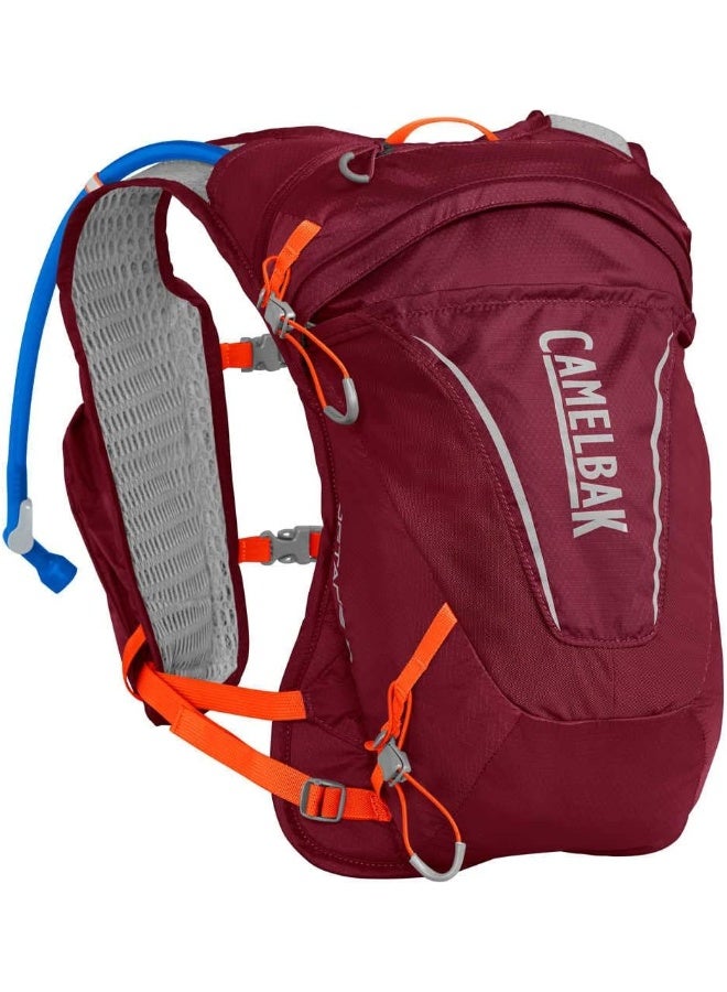 CamelBak Women’s Octane 9 Hydration Pack – 70oz Crux Reservoir, Lightweight Running & Hiking Vest – Burgundy/Hot Coral - Image 2