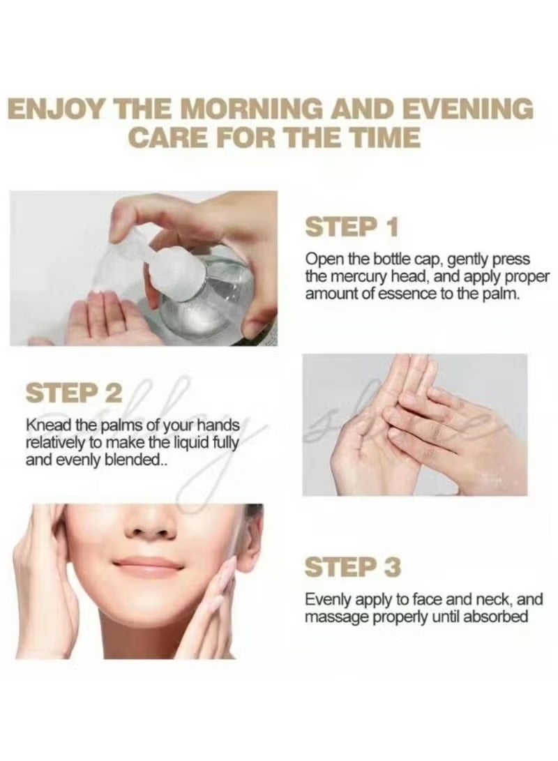 Ashley Shine Niacinamide Pure Serum 2 in 1 Face & Body Whitening and Hydrating Skin 520ml - Image 4