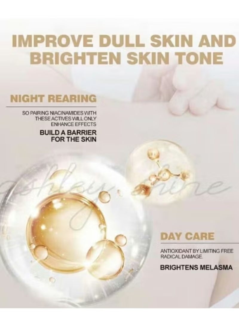 Ashley Shine Niacinamide Pure Serum 2 in 1 Face & Body Whitening and Hydrating Skin 520ml - Image 5