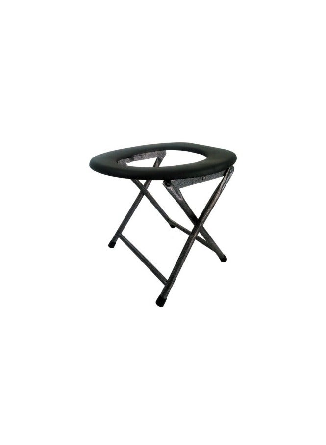 سمارت هوم كرسي مرحاض ، مقعد مرحاض ، رف مرحاض محمول وقابل للطي، كرسي حمام مريحة وقابلة للنقل  لكبار السن وذوي الإعاقة - Image 1