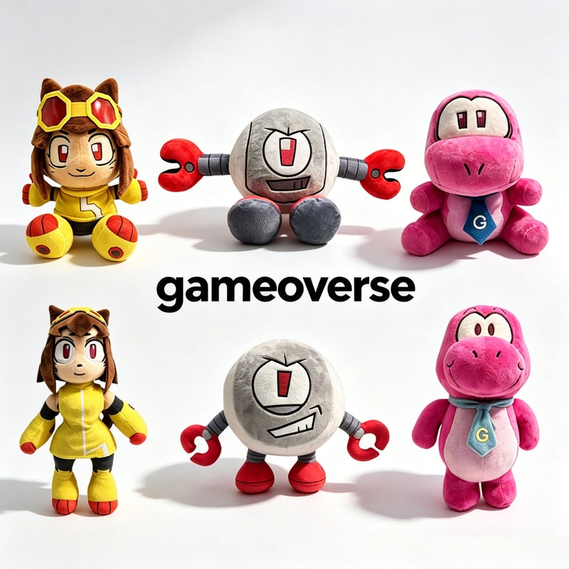 Gameoverse Game Plush Toy - Stuffed Animal - Image 1
