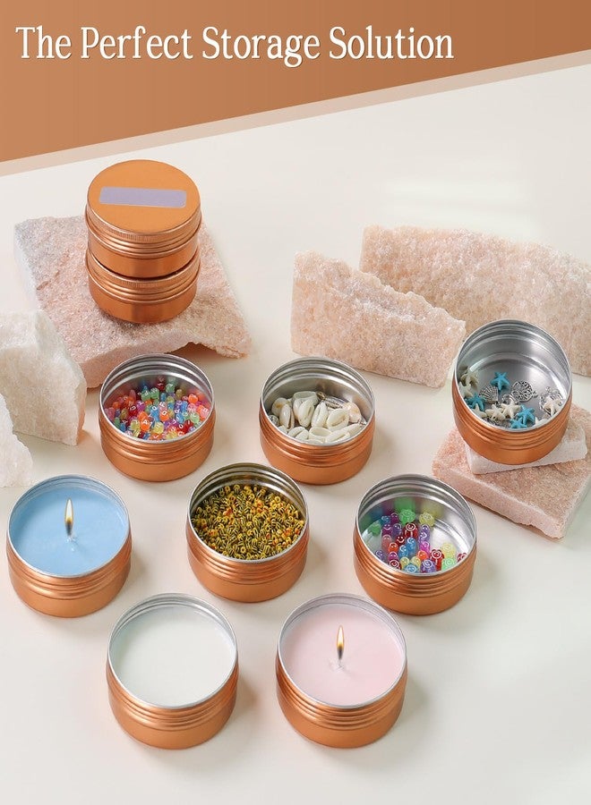 LIYAR 12 Pack 4oz Tins with Lids, Round Salve Tins 4 oz Tin, Empty Salve Containers Aluminum Tin Cans for Candles, Salves, Spices, Gifts & More, Durable, Lightweight & Recyclable Storage Jars - Image 5