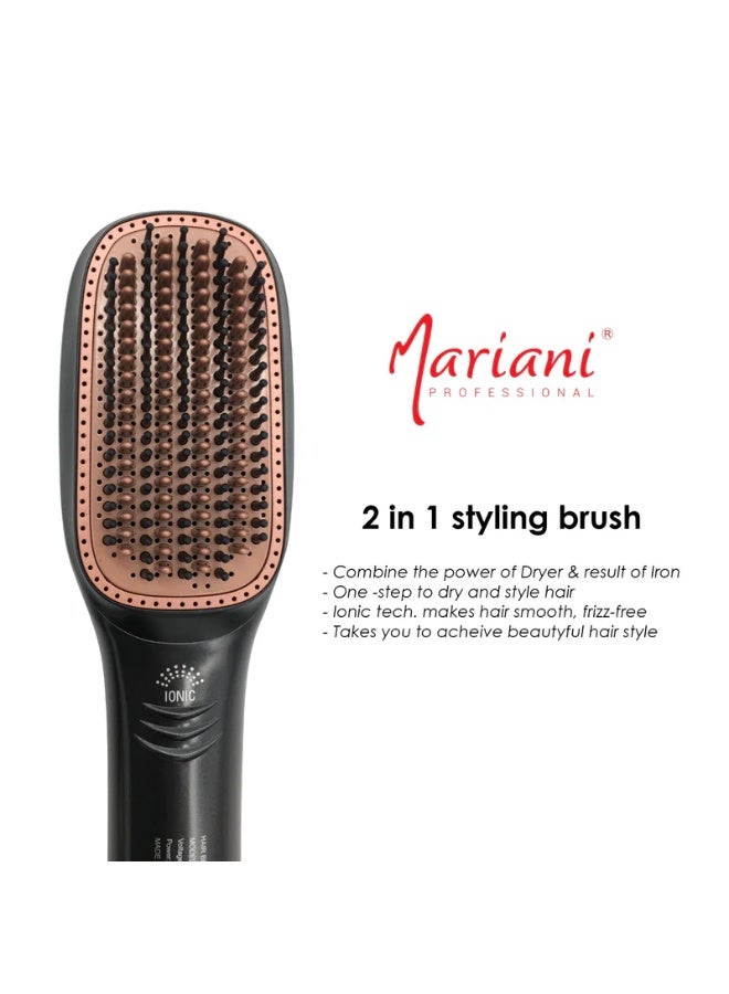 Mariani Professional 2-In-1 Styling Brush - Image 5