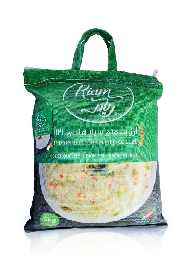 Riam - 1121 Pure Sella Basmati Rice (5KG) - Image 1