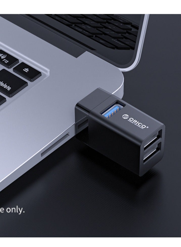 أوريكو موسع USB3.0، كمبيوتر مكتبي، كمبيوتر محمول، قابس مباشر لاسلكي صغير، مقسم سيارة، محور إلى ثلاثة مقسم سيارة، محول، توسعة متعددة الواجهات - Image 1