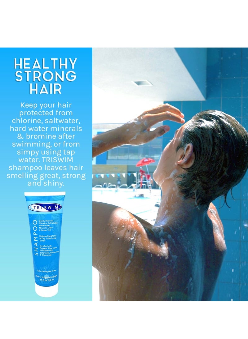Triswim TRISWIM Chlorine Removal Swimmers Shampoo Moisturizing Repairing Hair, 8.5 fl.oz.  - Image 3