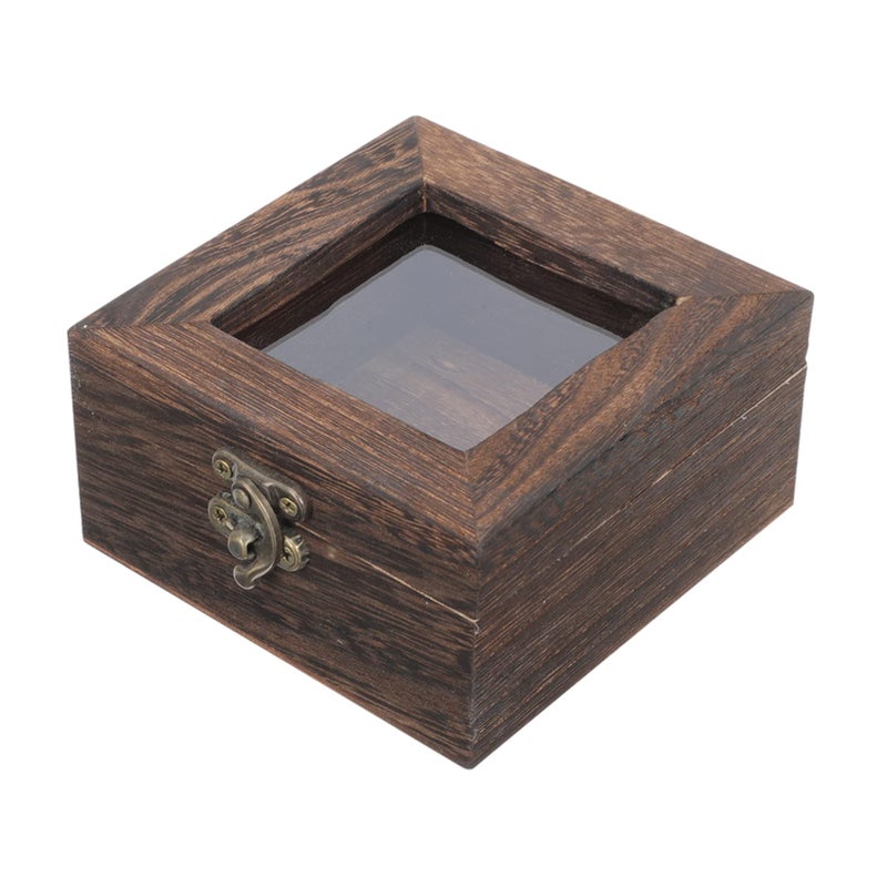 Vintage Insect Specimen Display Case With Lid Dustproof Compact Design 10X10X5CM - Image 2