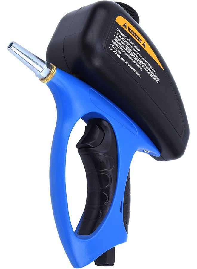 erorex Sand Blaster Gun Kit Sand Blaster Small Nozzle Pneumatic Sandblasting Gun Glass Anti Sandblasting Paint Remover For Metal Wood And Glass Etching Up To 90 Psi Blasting Media - Image 5