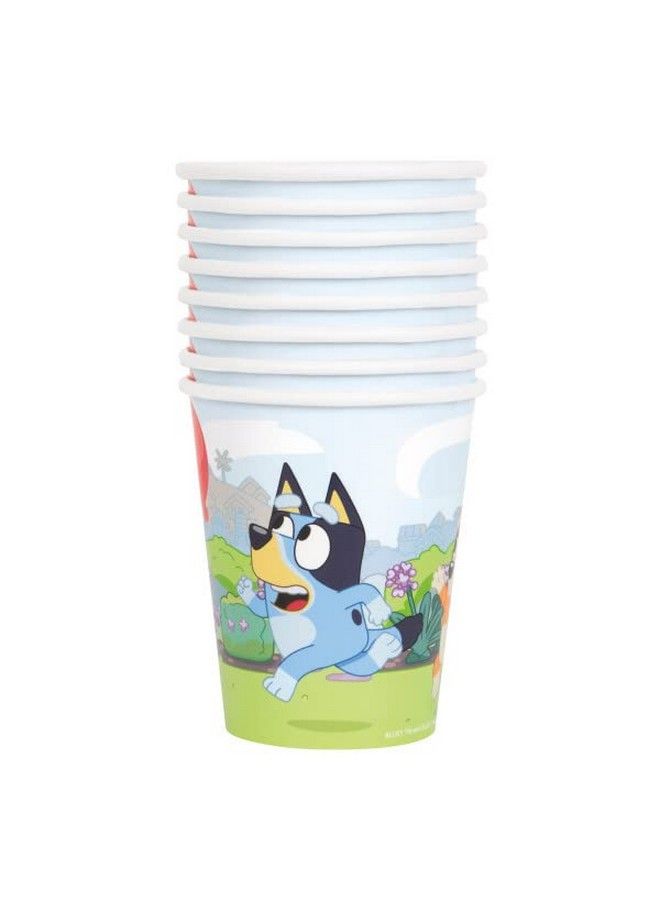 Unique Bluey Birthday Party Supplies Bundle Pack Includes Party Paper Cups 16 Count - Image 3