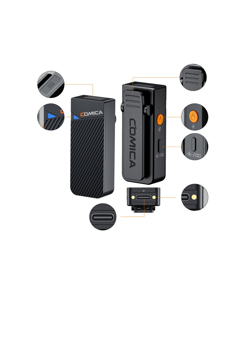 COMICA - Comica Audio Vimo C3 Mini 2-Person Wireless Microphone - Image 1