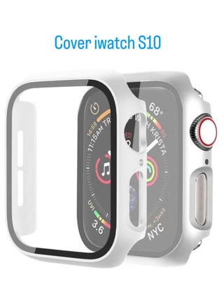 Hard Case for iWatch Series 10 46mm [Full Protection] Built-in Screen Protector Slim Shock Absorbing Protective Cover for iWatch S10 - Silver - pzsku/Z47C4150D2D3D8AAB5E1DZ/45/1750502674/a4fcc282-27d3-4fcf-ae30-b7db119f7f19