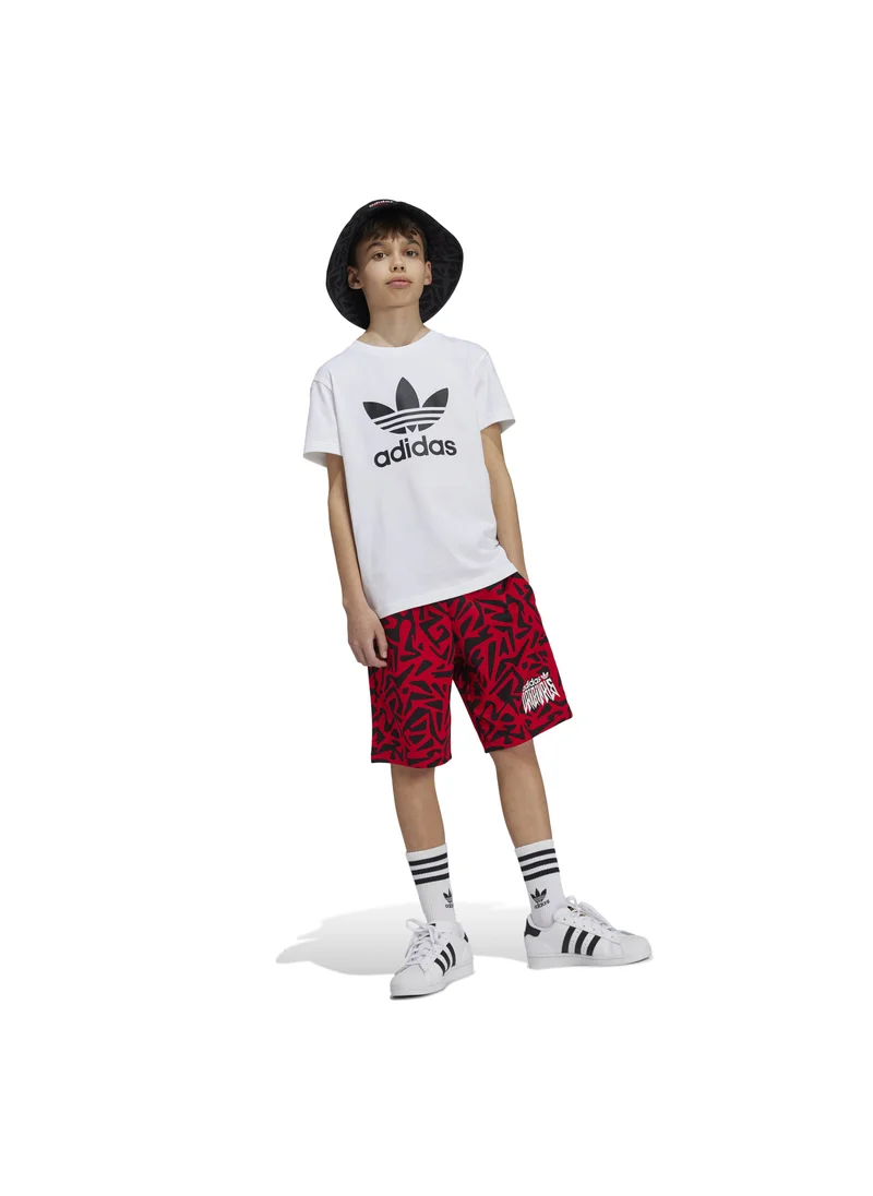 اديداس adidas TREFOIL TEE White Originals Kids T-SHIRTS