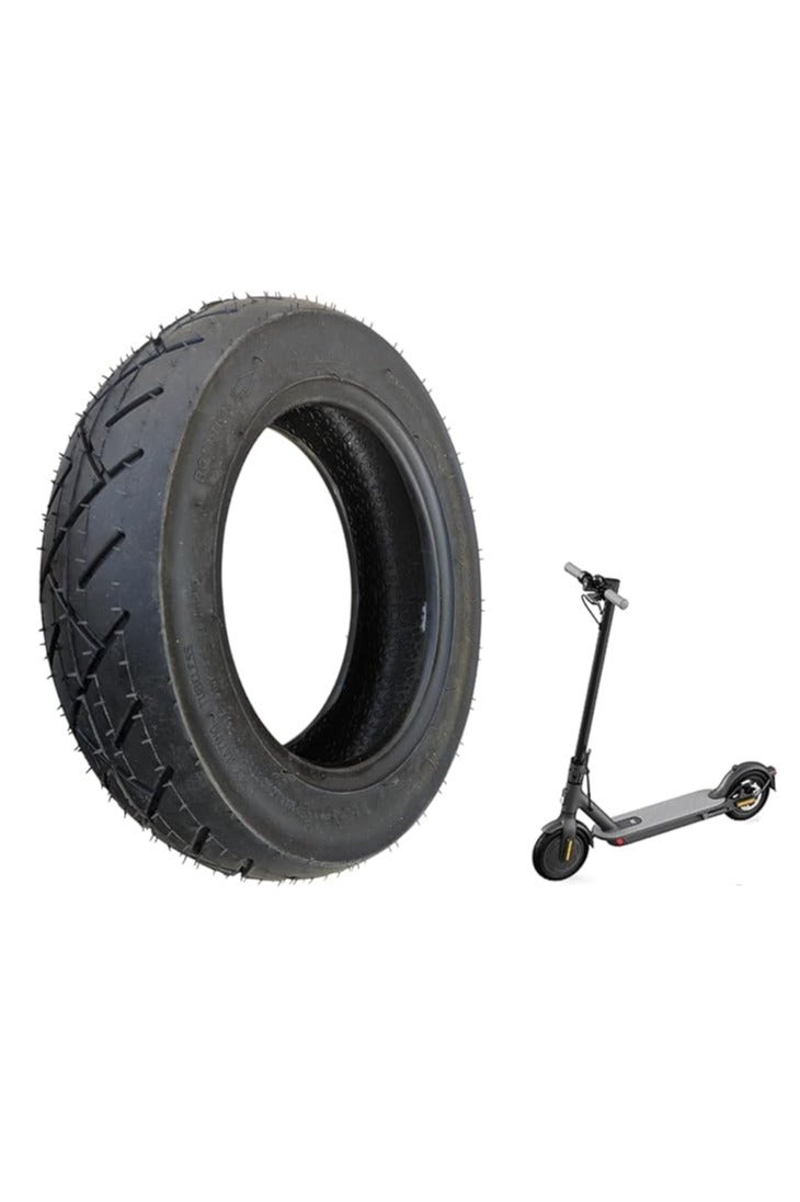 إطار سكوتر خارجي مقاس 10 بوصة، مصنوع من خامة متينة وسميكة لضمان التحمل والعمر الطويل، يتميز بتصميم مضاد للانزلاق لزيادة الثبات والأمان، ومناسب للاستخدام العالمي على مختلف أنواع السكوترات التي تدعم هذا المقاس - Image 1