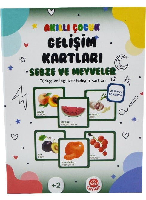 Smart Child Development Cards (Turkish-English) - Vegetables and Fruits - pzsku/Z47C4440CAD4736A25EA4Z/45/_/1725722011/a4a0f04f-2c7b-409f-8b8c-7c9ac4f64c43