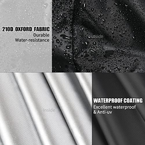 Andacar Rowing Machine Cover, Cover for Hydrow Rowing Machine Waterproof Rower Cover Dustproof Fitness Equipment Protective Cover - Image 5