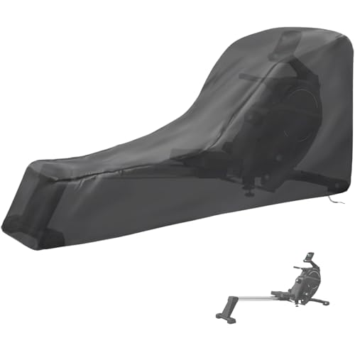 Andacar Rowing Machine Cover, Cover for Hydrow Rowing Machine Waterproof Rower Cover Dustproof Fitness Equipment Protective Cover - Image 1