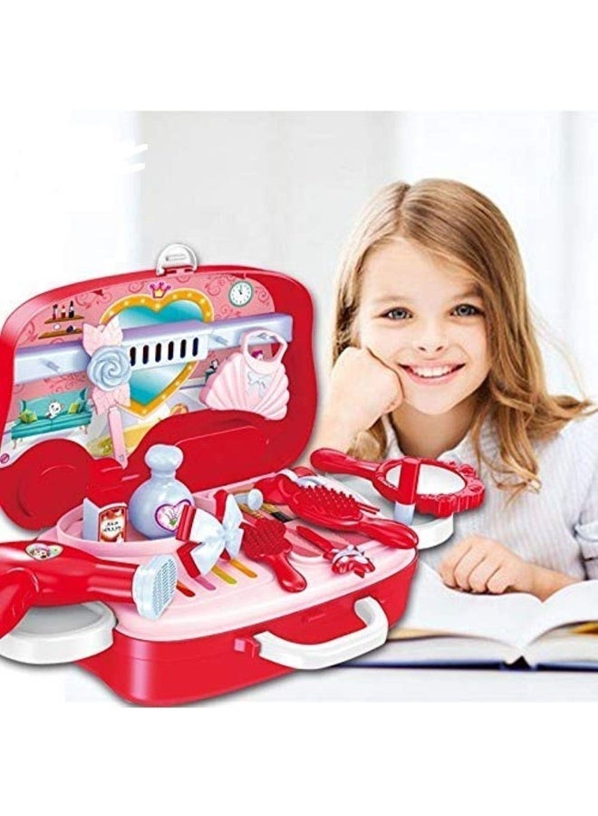 حديقة الألعاب مجموعة مكياج ألعاب للبنات – طقم تجميل لعب غير قابل للكسر، ألعاب مكياج آمنة للأطفال، هدية مثالية لأعياد الميلاد - Image 4