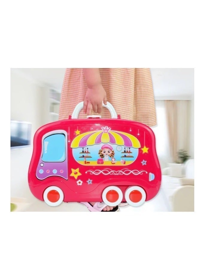 TOY GARDEN Kids Makeup Toy Set for Girls – Unbreakable Beauty Cosmetic Play Kit, Safe Pretend Makeup Toys, Ideal Birthday Gift for Kids - Image 3