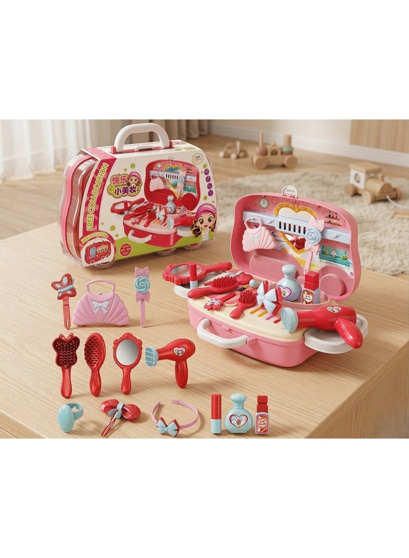 TOY GARDEN Kids Makeup Toy Set for Girls – Unbreakable Beauty Cosmetic Play Kit, Safe Pretend Makeup Toys, Ideal Birthday Gift for Kids - Image 2