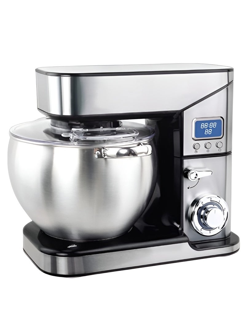 Mebashi Stand Bowl Mixer 10L Capacity Black Steel, 2000W Electric Kitchen Mixer with LED Indicator, Dough Mixer for Baking, Food Prep, and Kneading - Image 1
