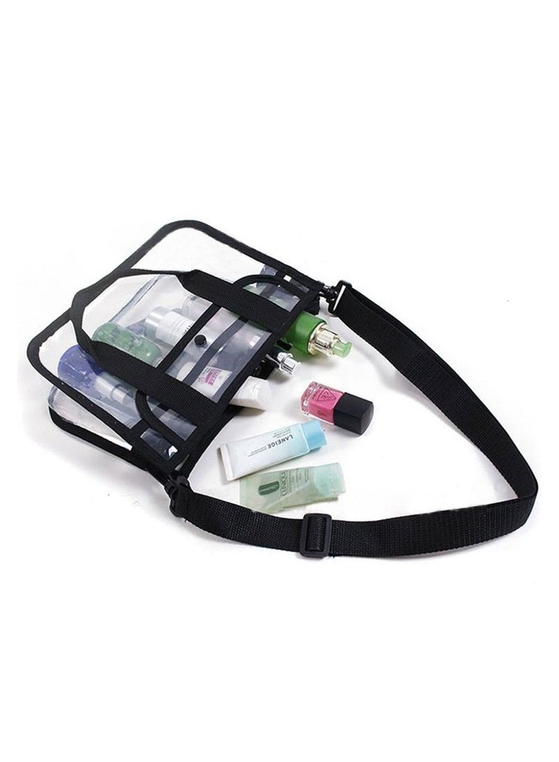 MARGOUN Cosmetic Bag Makeup Bag Transparent Travel Women Handbag Waterproof PVC Beauty Case Toiletry Organizer Clear Bag - Image 5