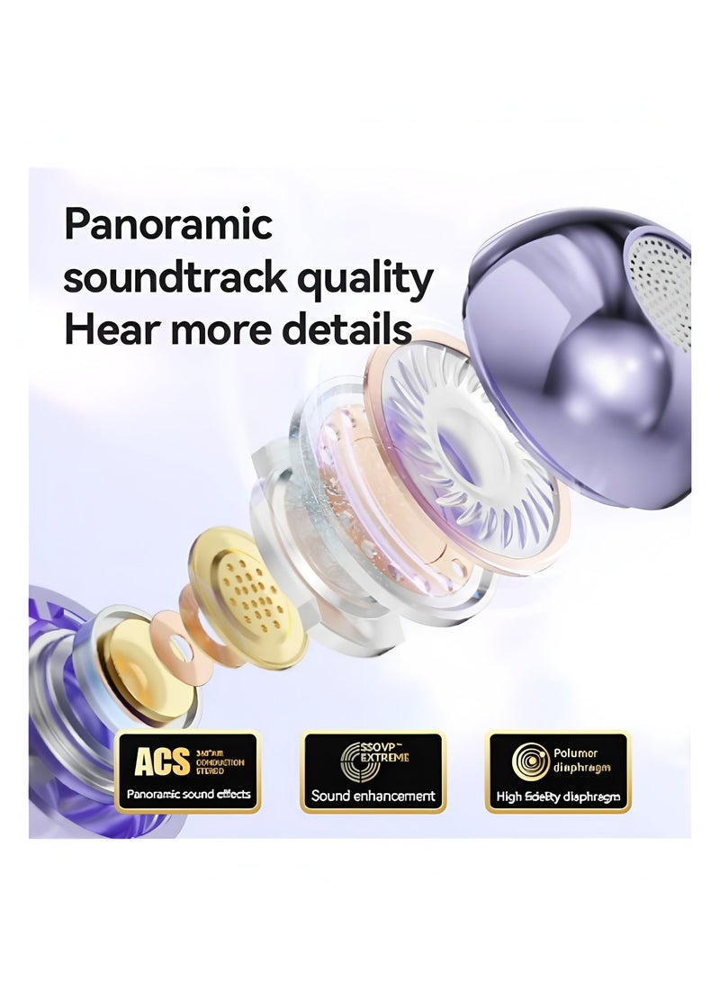 أبلينم سماعات أذن بمشبك خلفي مفتوح، سماعات رياضية لاسلكية بتقنية البلوتوث، علبة شحن لاسلكية مزودة بمؤشر LED للبطارية، سماعات رياضية مقاومة للماء، سماعات للجري (أسود). - Image 5