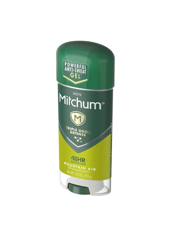 Mitchum Advanced Gel Anti-Perspirant & Deodorant, Mountain Air 3.4 oz (Value Pack of 9) - Image 4
