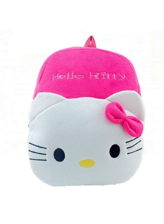 Blue Tree Soft Material School Bag for Kids Plush Backpack Cartoon Toy, Children's Gifts Boy/Girl/Baby/Decor School Bag for Kids (Panda&Hello Kitty) - Image 3