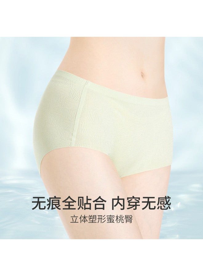 MIIOW Pack Women's Triangle Panties Naked Sensation Seamless Breathable Ultra-thin Mask Panties Women's Underwear - Image 4