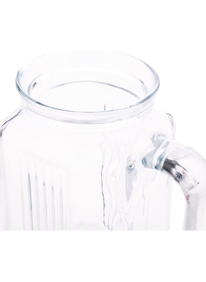 AKDC AKDC Pasabahce Glass Pitcher L(8CM) XW(8CM) XH(14CM) Transparent  - Image 3
